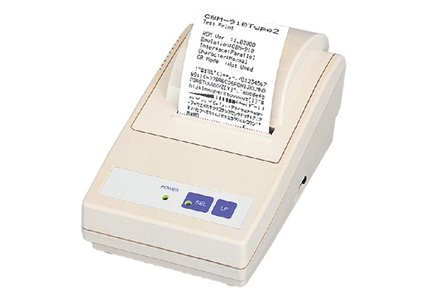 盐城CBM-910II是POS打印机体积的微小型号之一