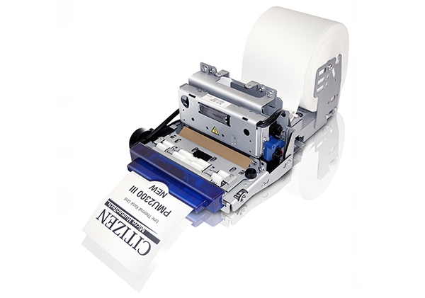 怒江PMU2300III 3英寸热敏自助服务终端用打印机芯带导轮